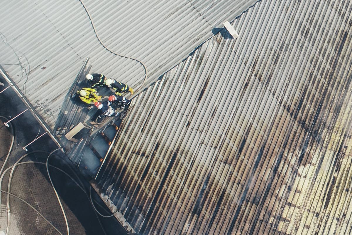 К счастью, в результате пожара никто не пострадал