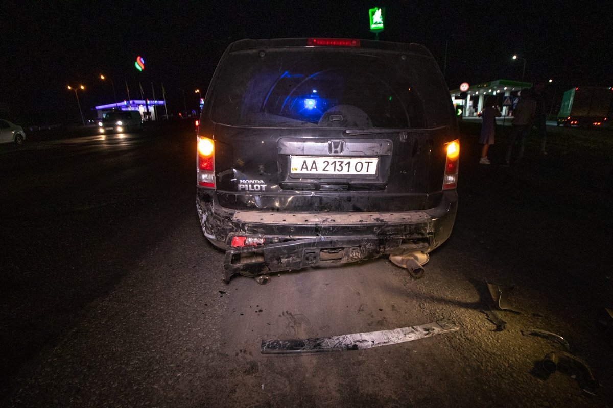  Водитель и пассажирка Honda серьезных травм не получили