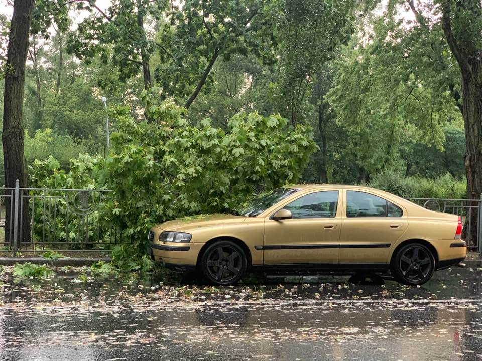 Стихия разбушевалась после обеда