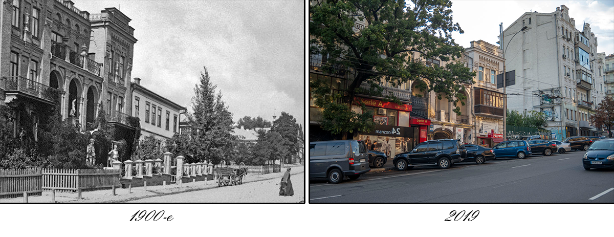 Заметьте, насколько больше деревьев было раньше возле того же здания Заметьте, насколько больше деревьев было раньше возле того же здания