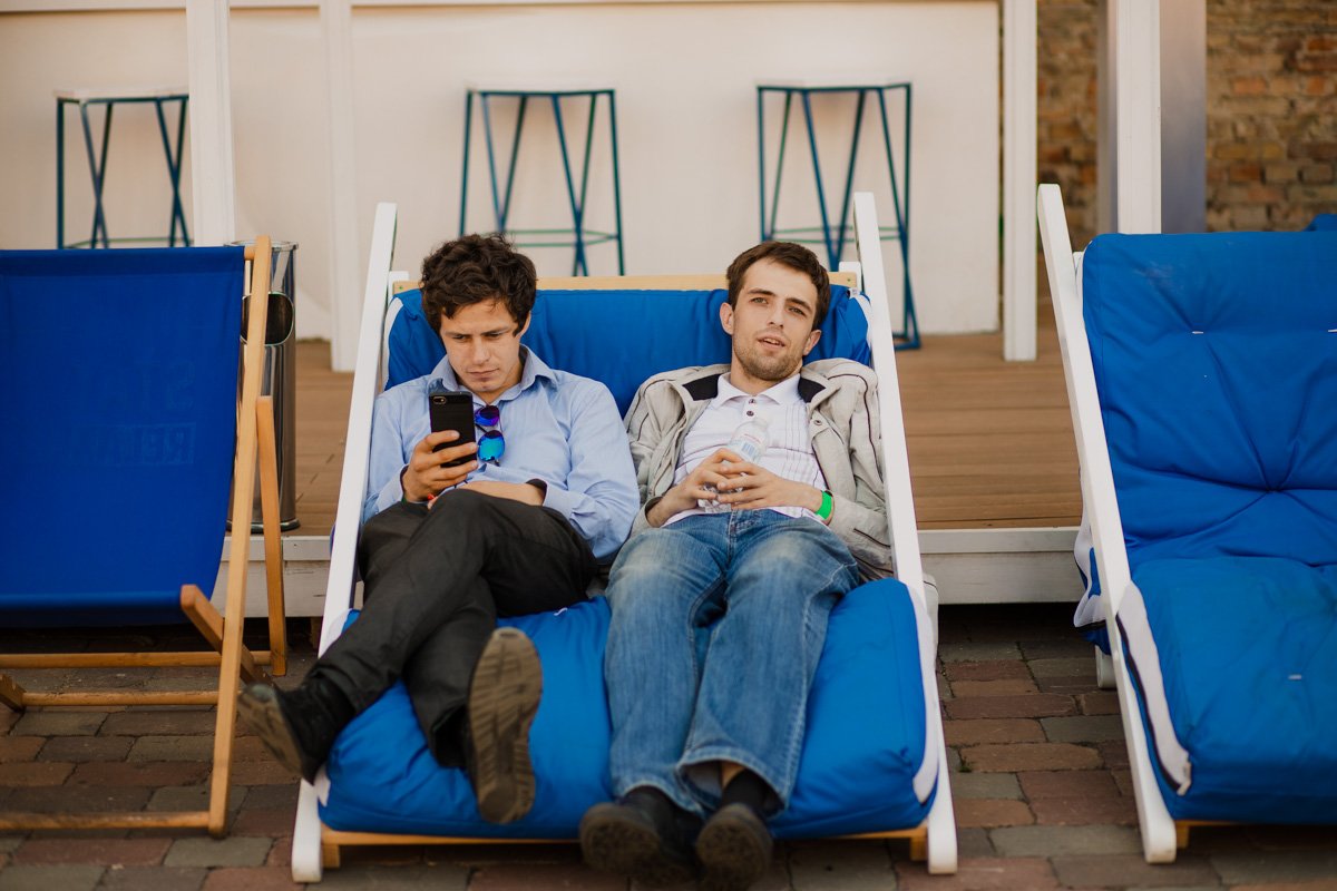 Чилить в этот день было одним из главных правил