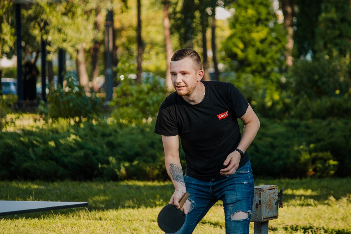 Вообще активный отдых с большим запасом был самым популярным вариантом досуга в парке