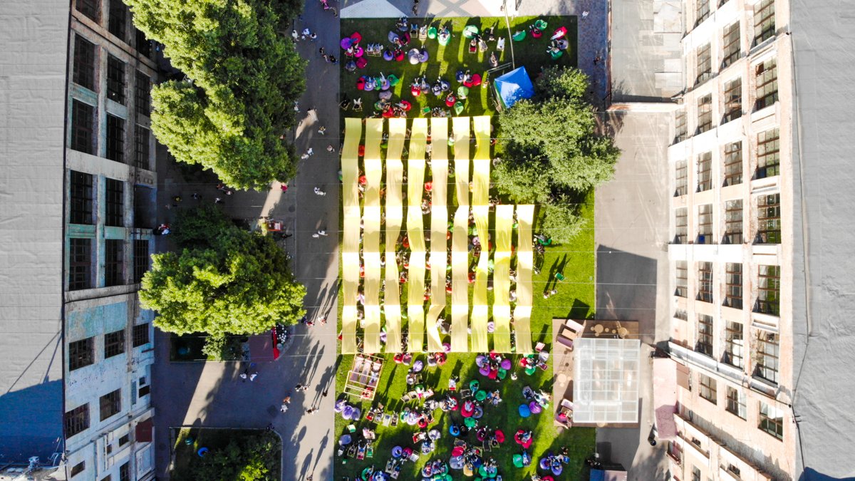 А вот так выглядит уютная зеленка 