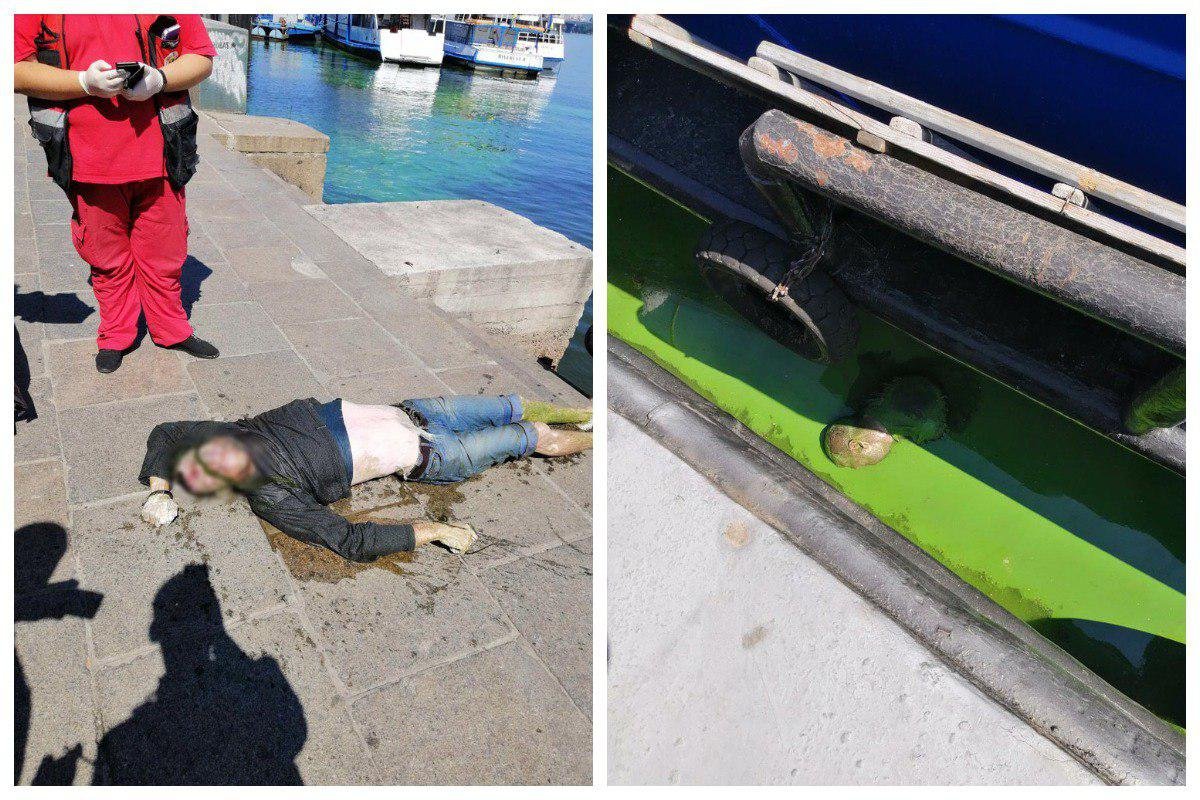 Под причалом на речном вокзале нашли мертвого мужчину