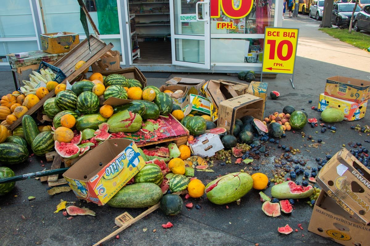 Девушка успела среагировать в последний момент 