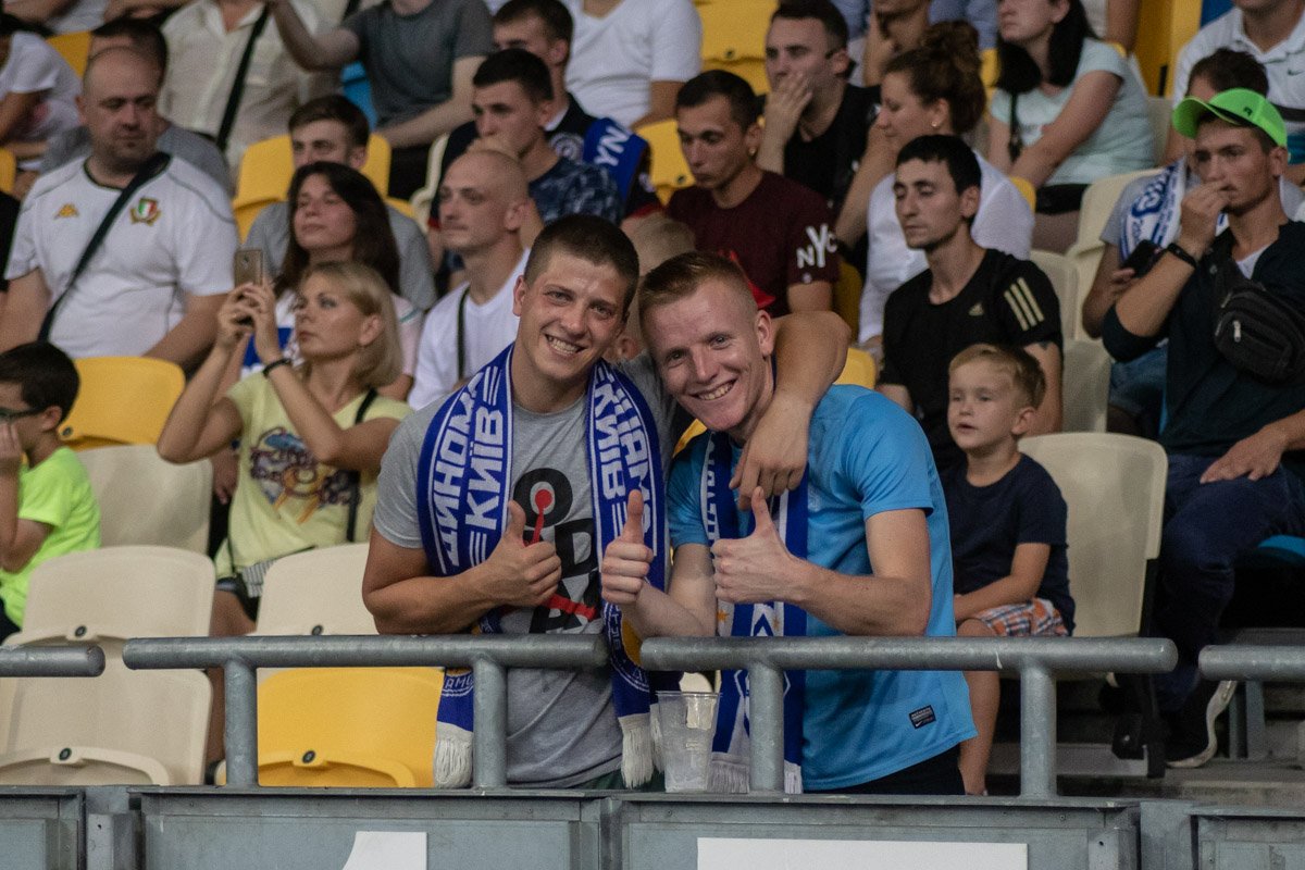 В целом болельщики остались довольны результативным матчем