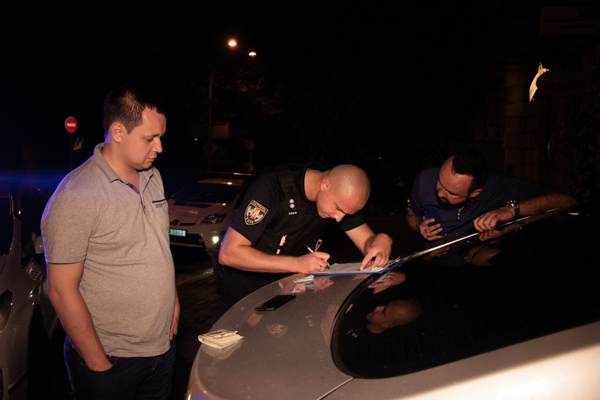 Водитель называл копов и прессу коррупционерами