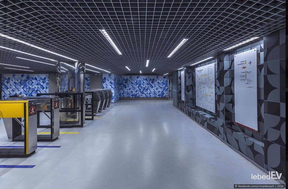 Власти Киева продолжают реконструировать старые станции скоростного трамвая