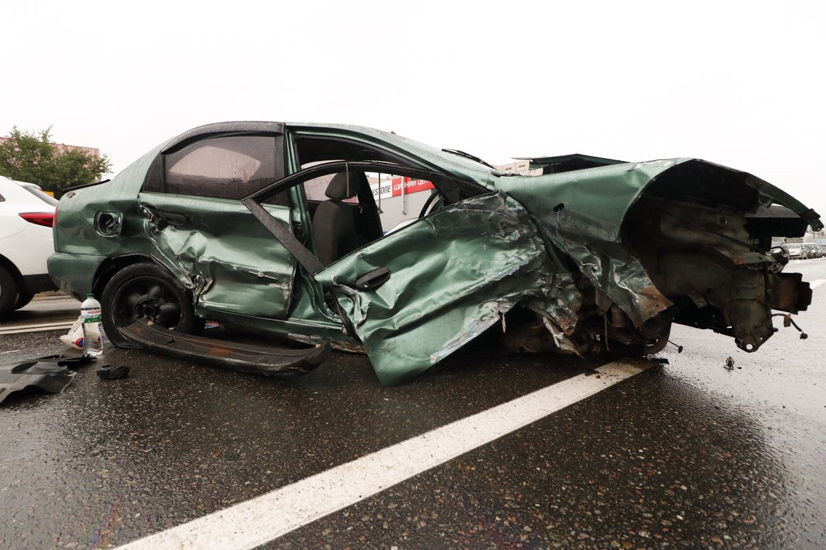 В результате происшествия пострадали два пассажира - женщина и подросток