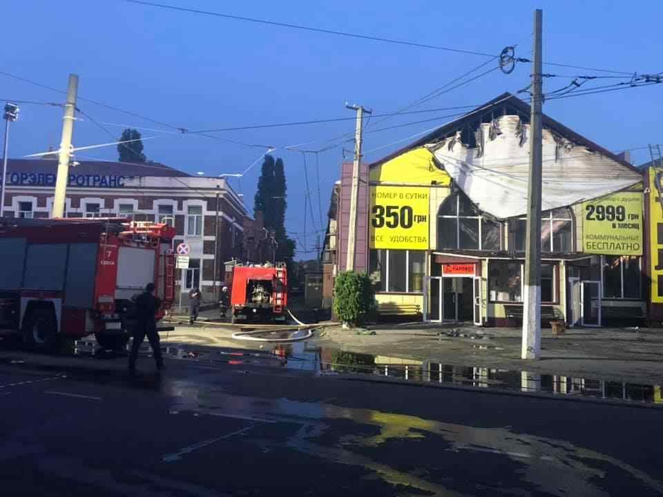 Полиция уже начала уголовное производство по факту пожара Полиция уже начала уголовное производство по факту пожара