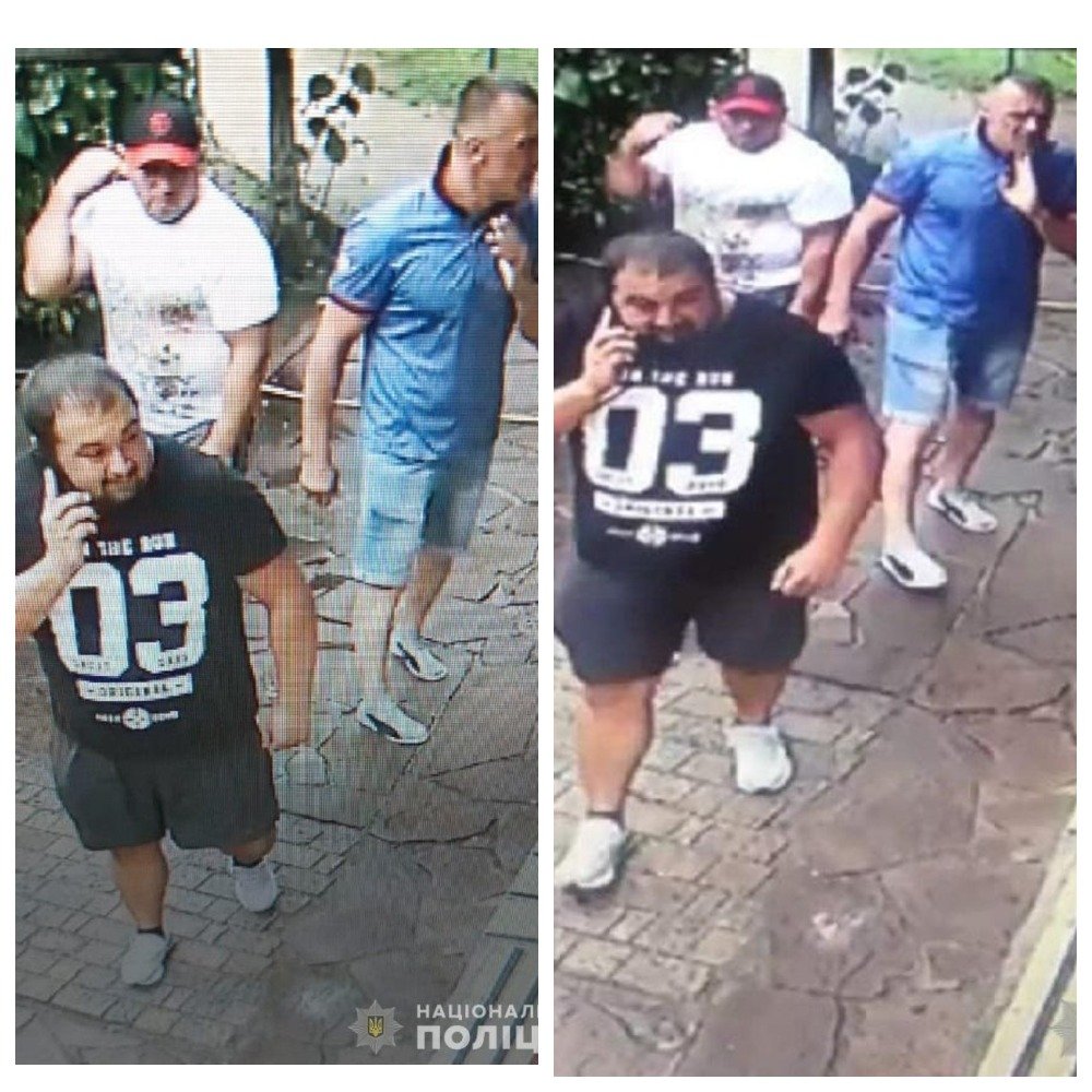 Полиция ищет этих трех нападавших