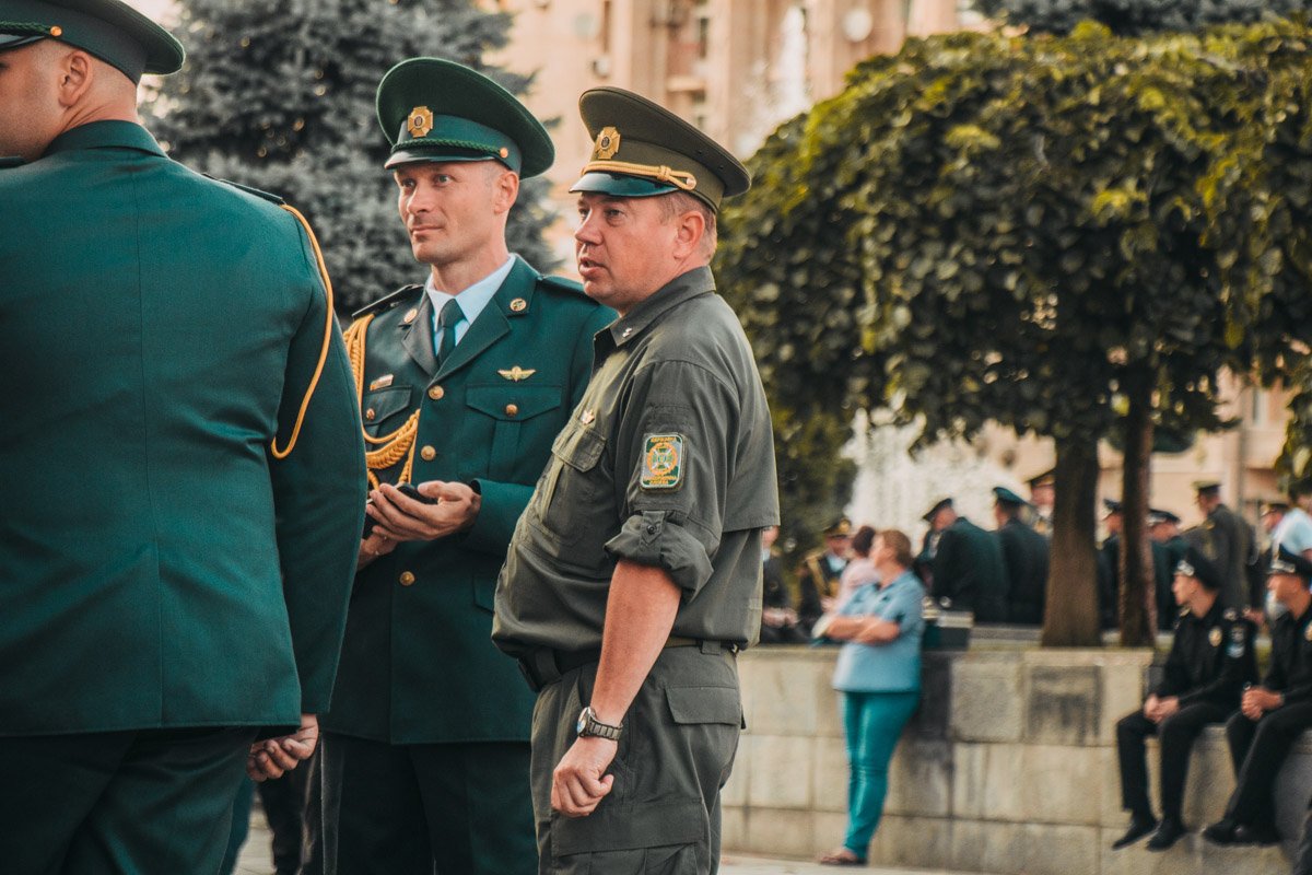 По состоянию на 19:40 Крещатик перекрыли и репетиция началась