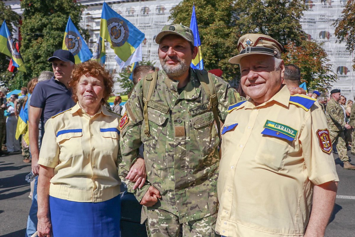 Обстановка в парке Шевченко была максимально дружелюбной