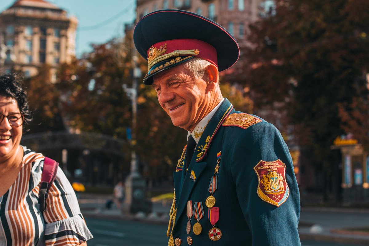 24 августа жители Киева, как и всей Украины отмечали День Независимости