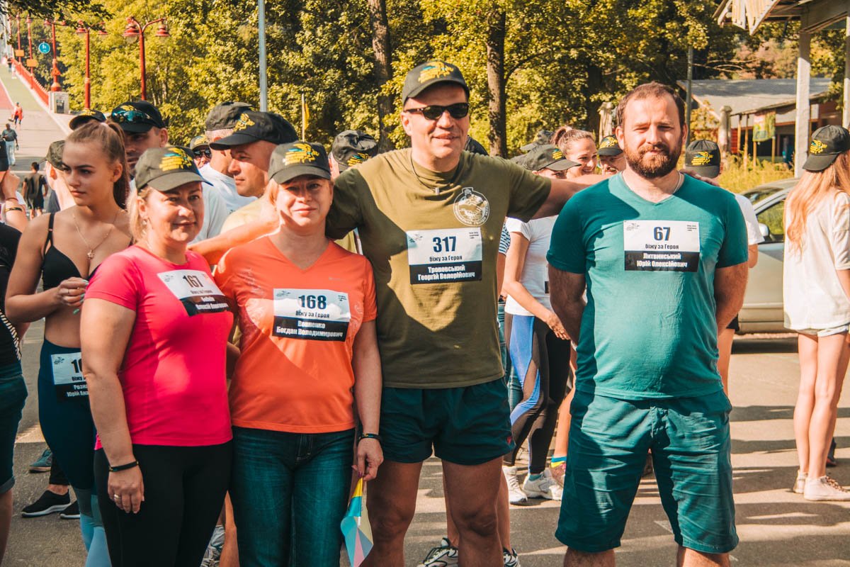 В воскресенье, 25 августа, в Киеве на Трухановом острове прошло спортивное и очень патриотичное мероприятие