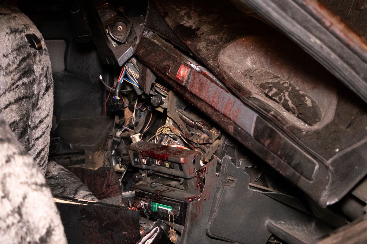 Одного из пострадавших вырезали спасатели Одного из пострадавших вырезали спасатели