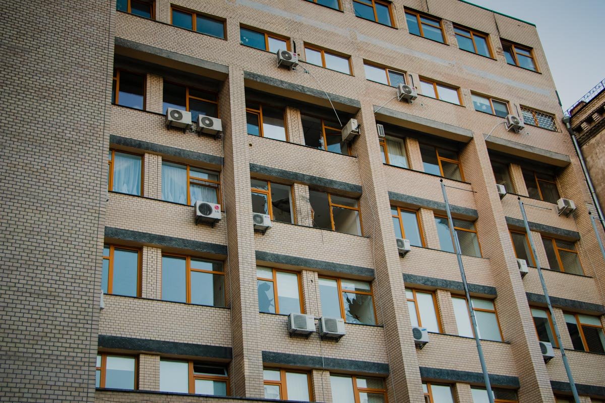 Ночью 26 августа в центре Киева прогремел взрыв