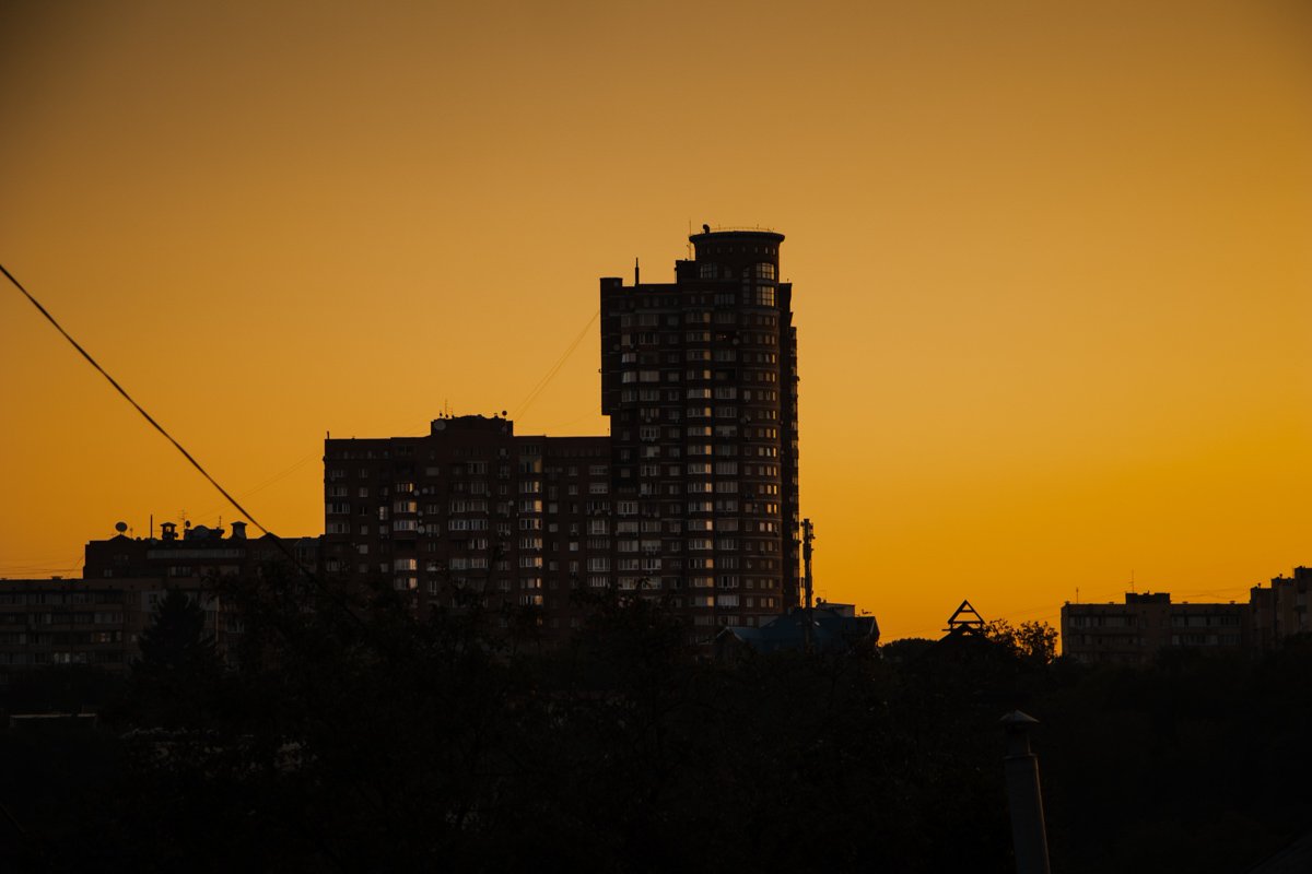 В таких красках город выглядит совсем другим