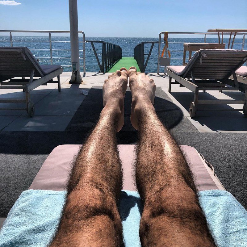 Игорь Ласточкин загорал в Одессе