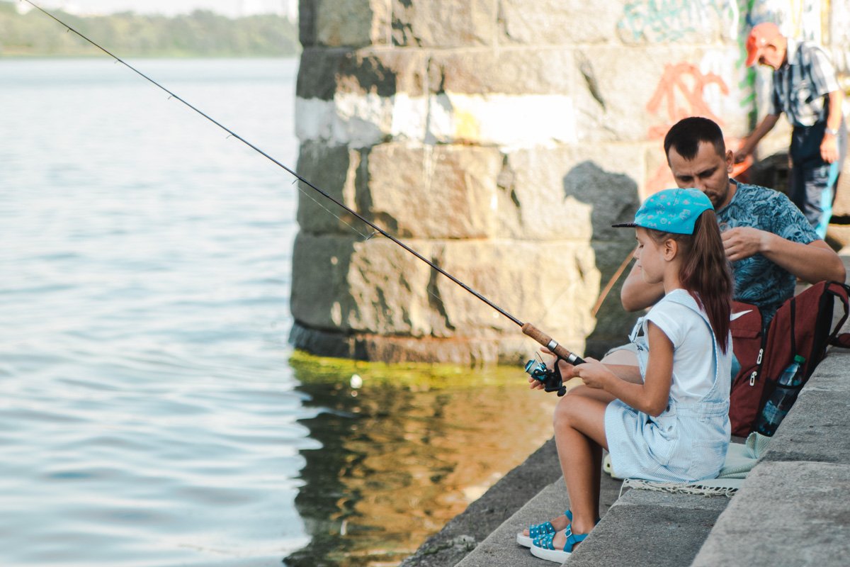 Когда рыбалка - это любовь с детства Когда рыбалка - это любовь с детства