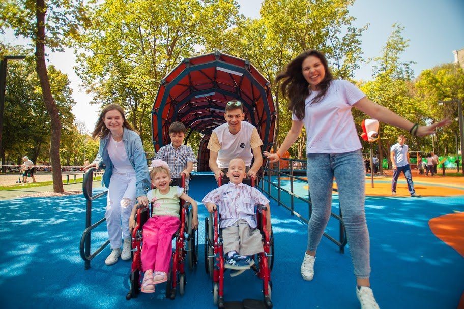 Где построили и как выглядит первый в Украине инклюзивный парк 9
