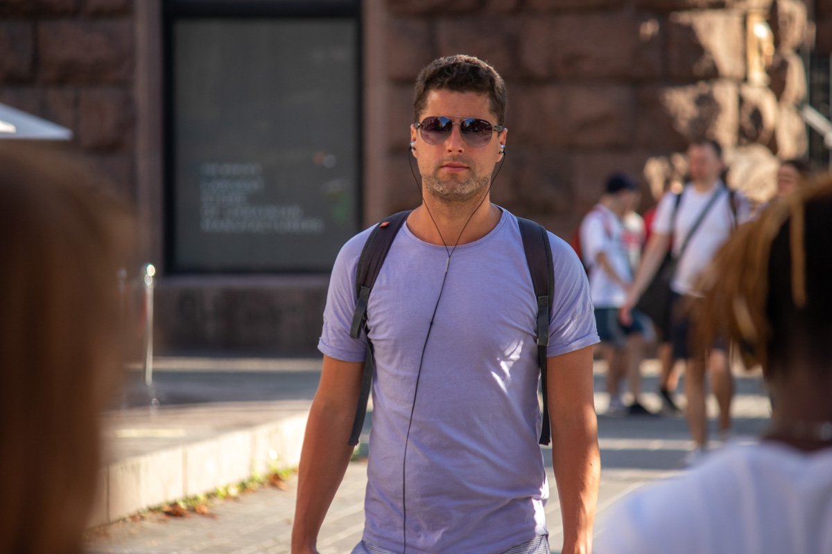 Наверное такая нестандартная ситуация и повлияла на настроение жителей Киева Наверное такая нестандартная ситуация и повлияла на настроение жителей Киева