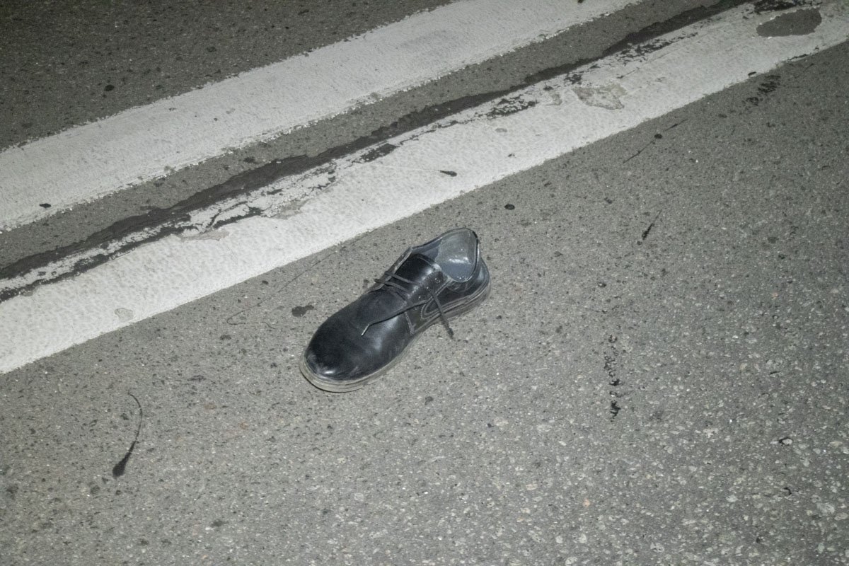 Мужчина перебегал дорогу в неположенном для этого месте