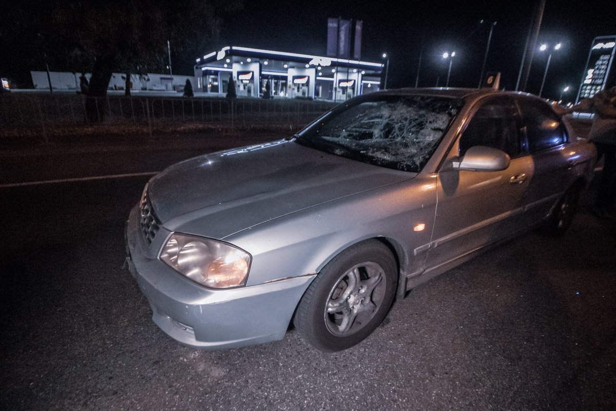 Водитель корейца не успел затормозить и сбил мужчину