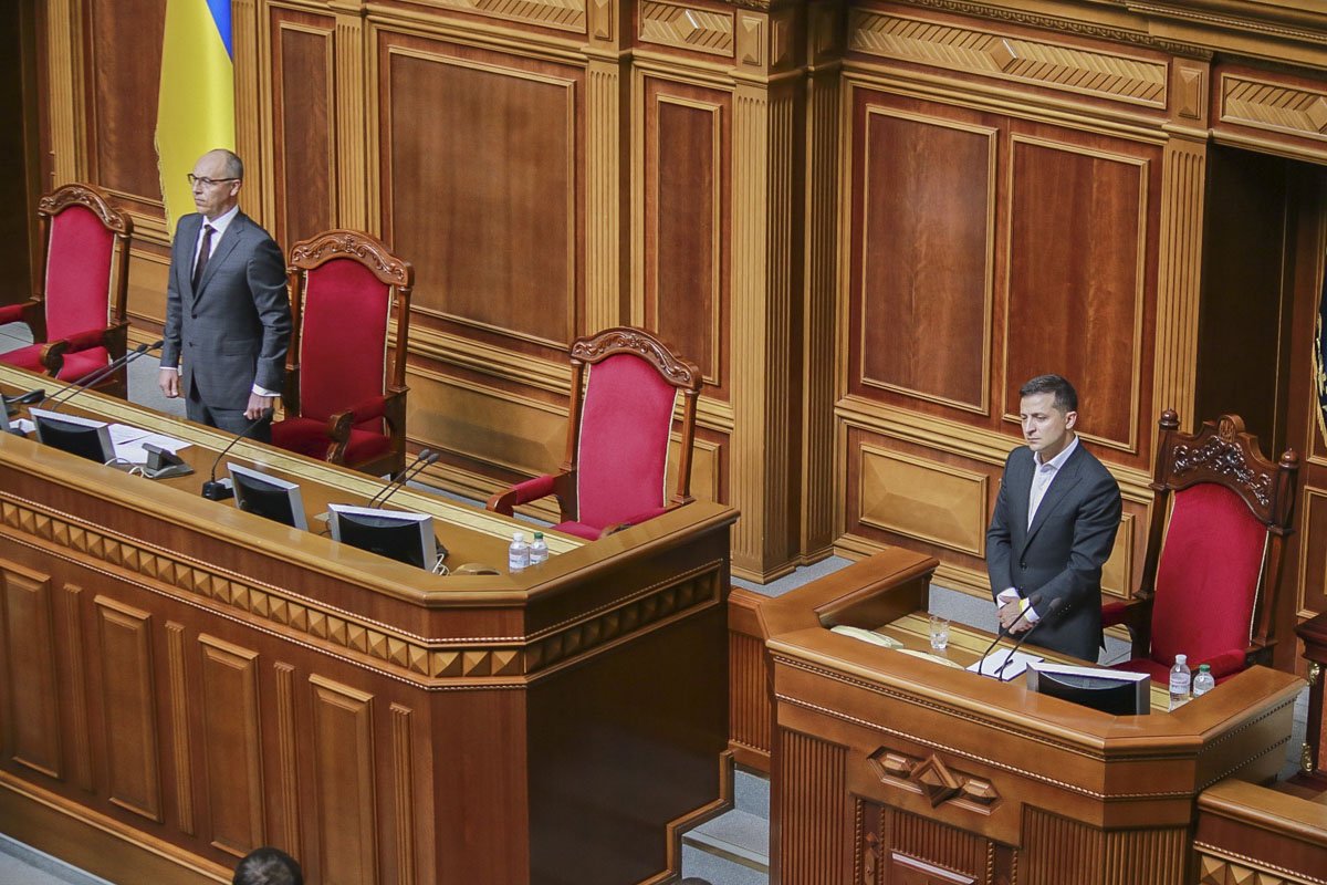 Принятие присяги новым созывом 