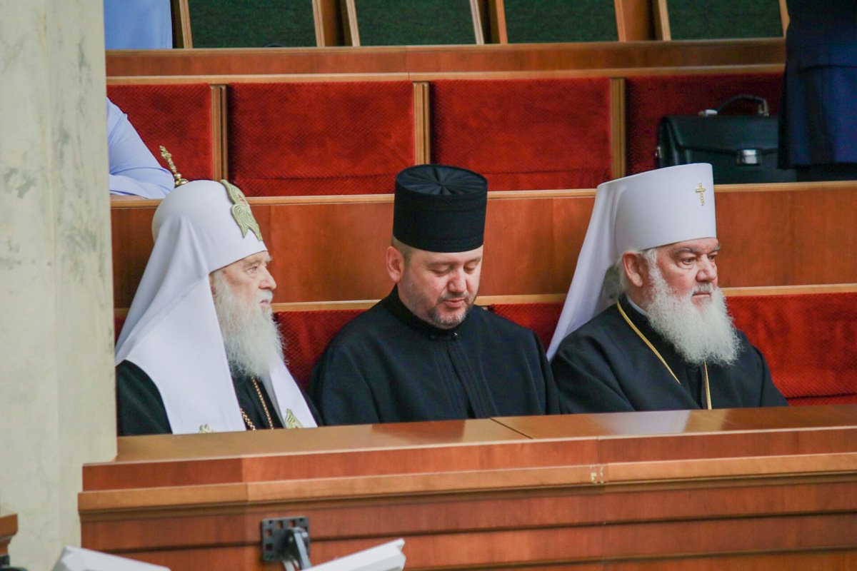 Святейший Патриарх Филарет, и Глава ПЦУ Епифаний