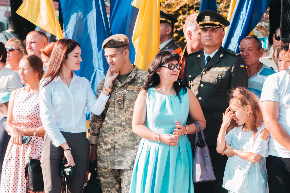 Курсантов пришли поддержать родные и близкие Курсантов пришли поддержать родные и близкие