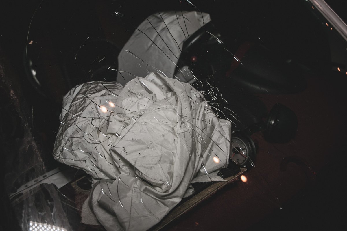 К счастью, в результате ДТП пострадал только автомобиль