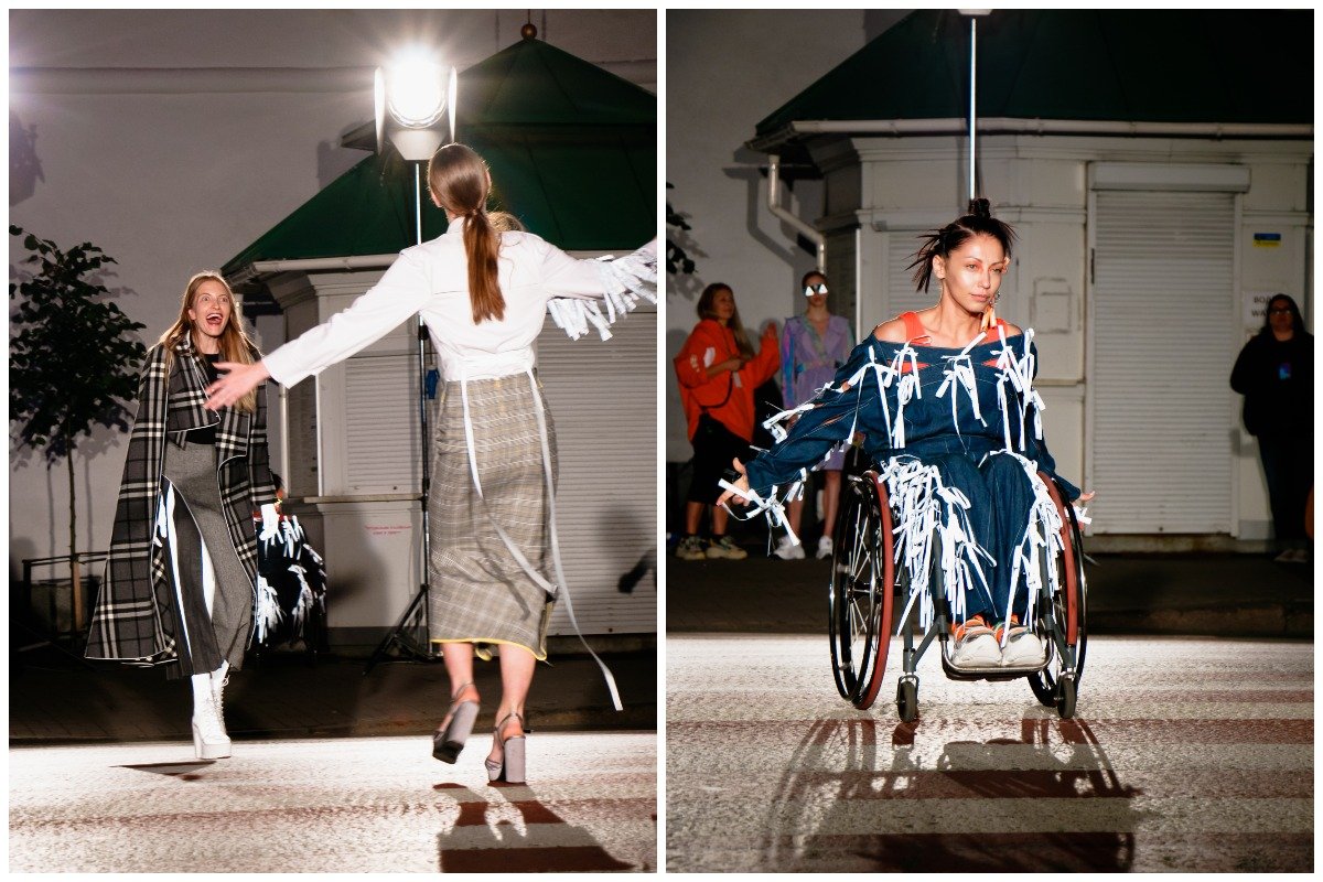 Среди моделей профессиональная каратистка, общественная активистка и телеведущая Ульяна Пчелкина