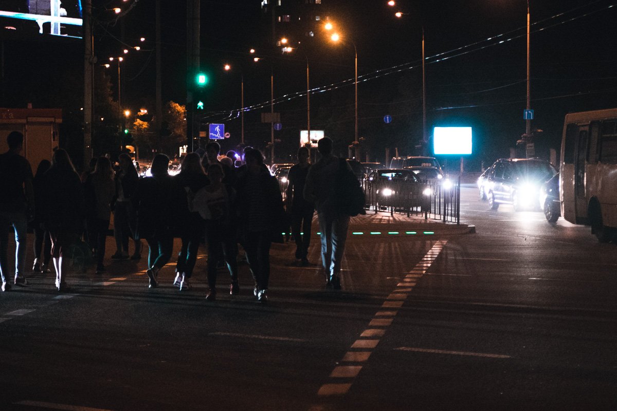 Переход с такой инновацией в ​​Киеве обустроили впервые