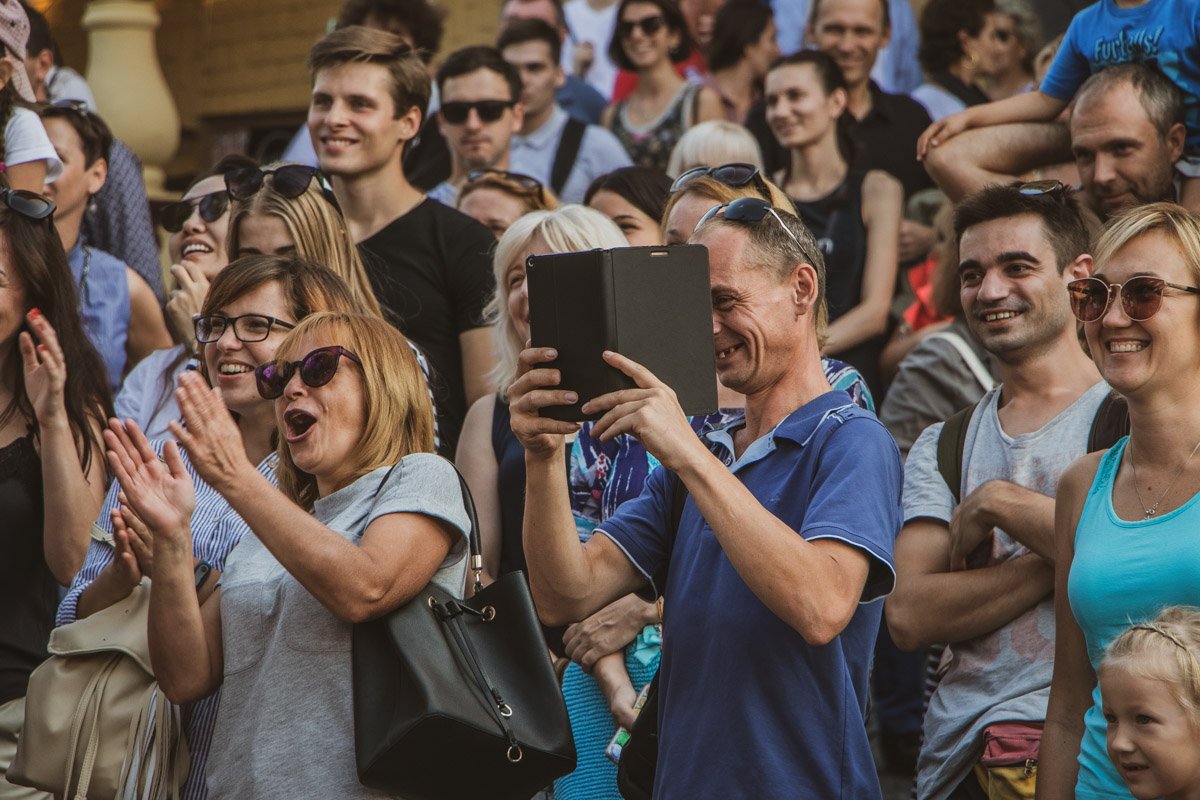 Разумеется, многие посетители феста записывали такие выступления
