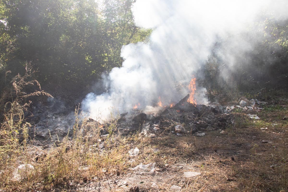 В Киеве на ДВРЗ произошел пожар