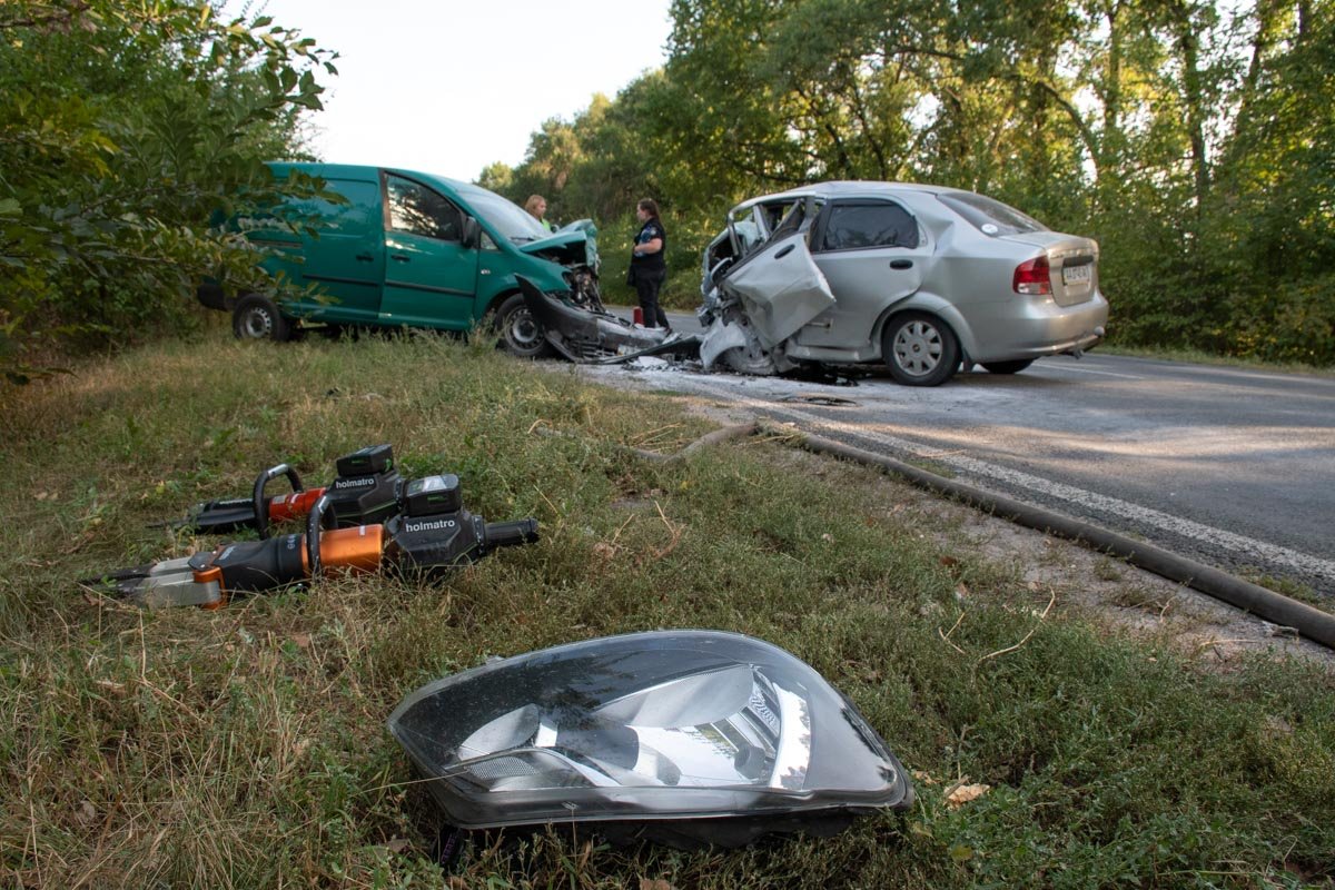 Под Киевом возле города Кагарлык произошло смертельное ДТП