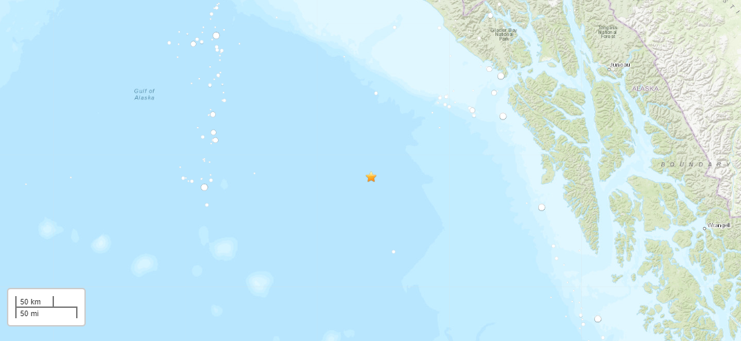 Магнитуда землетрясения составила 5,7 баллов Магнитуда землетрясения составила 5,7 баллов
