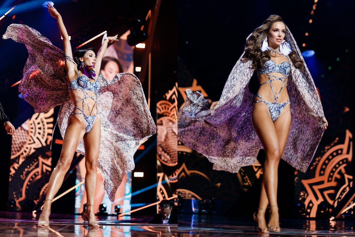 Девушки ловили на себе восхищенные взгляды во время жаркого дефиле Девушки ловили на себе восхищенные взгляды во время жаркого дефиле