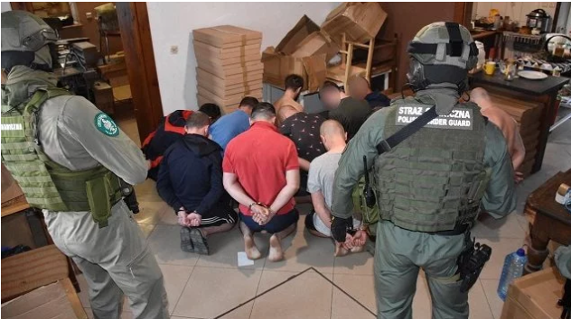 В Польше задержали 26 украинцев В Польше задержали 26 украинцев