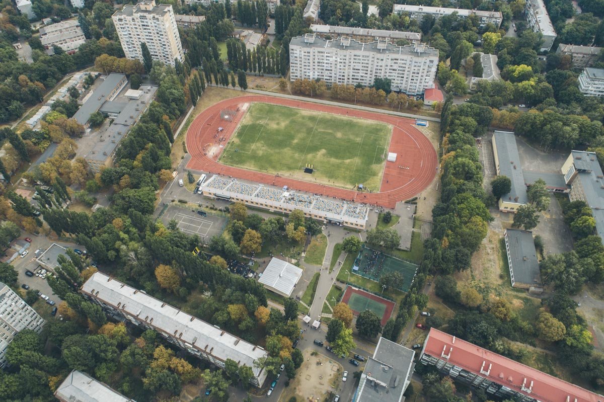 Соревнования прошли на стадионе Пионер в Святошинском районе