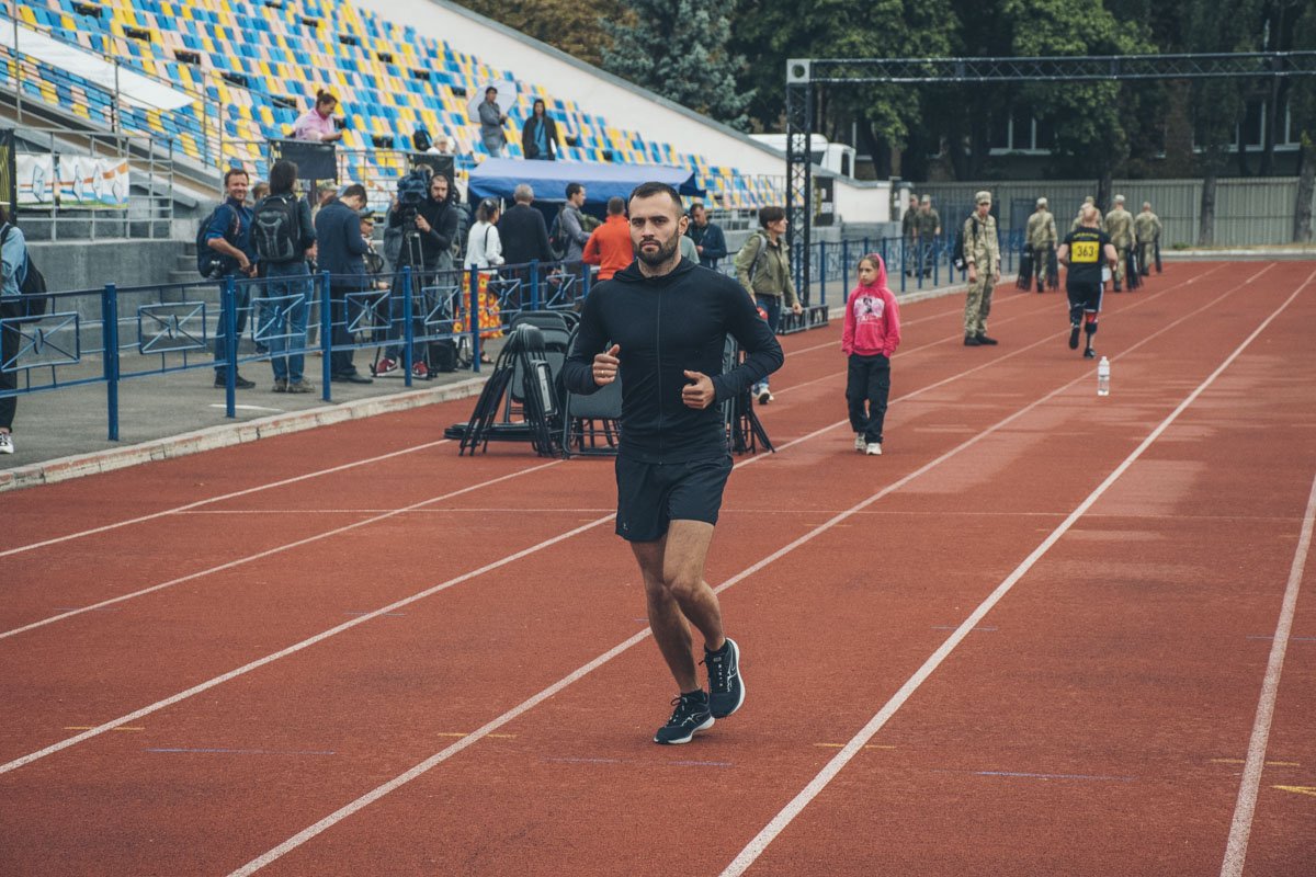 Погода придавала свежести и бодрости спортсменам 