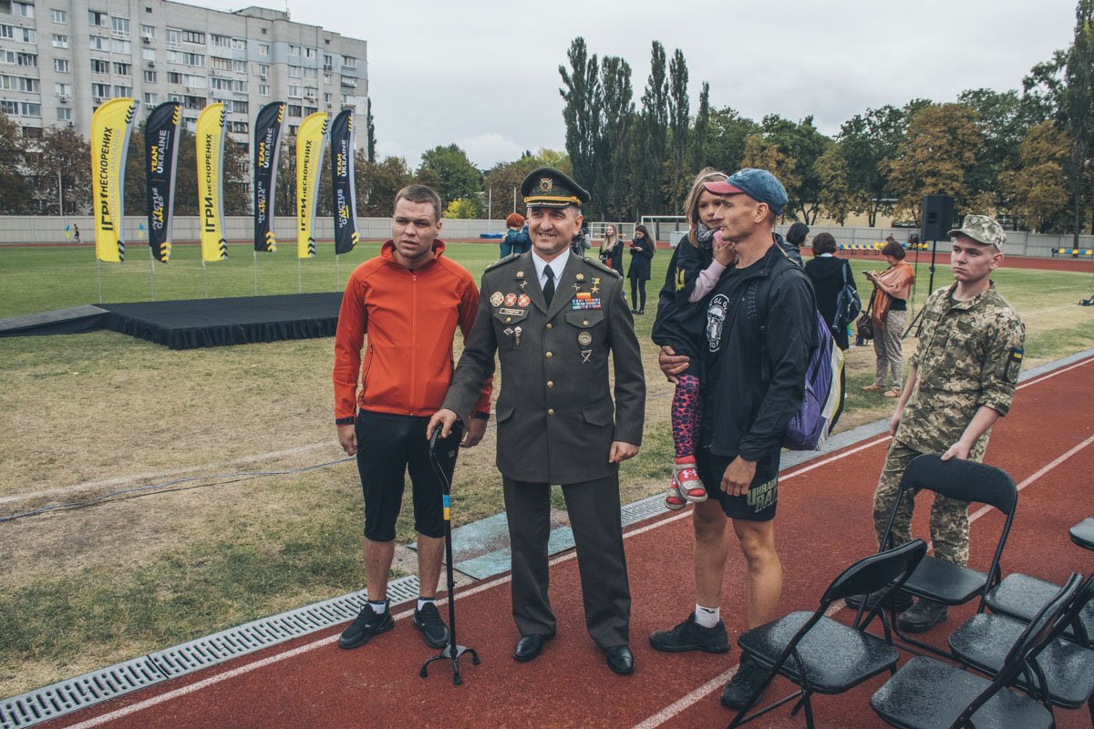 Герой Украины Игорь Гордийчук поддержал участников забега 