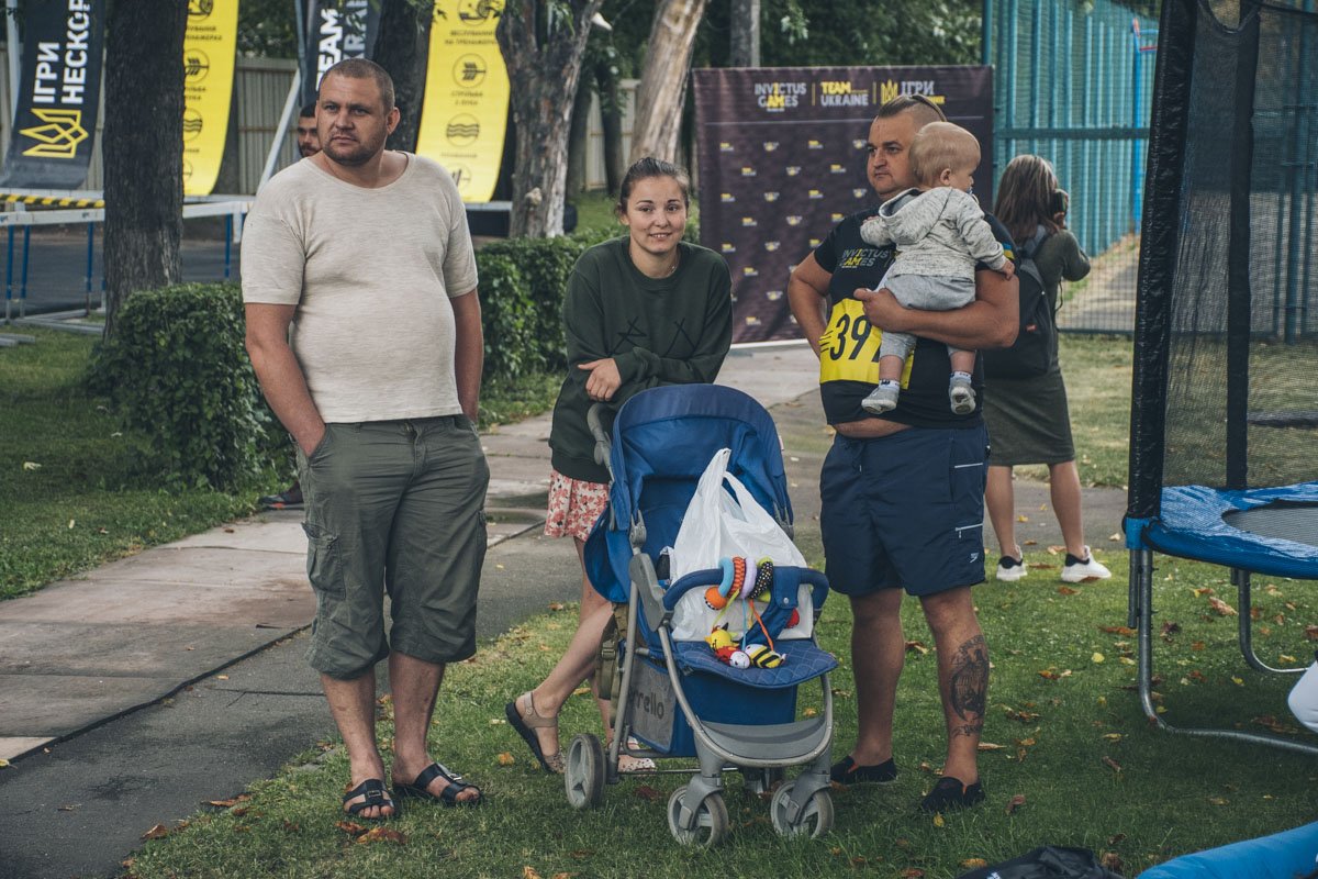 Поддержать героев АТО приехали их семьи и друзья 