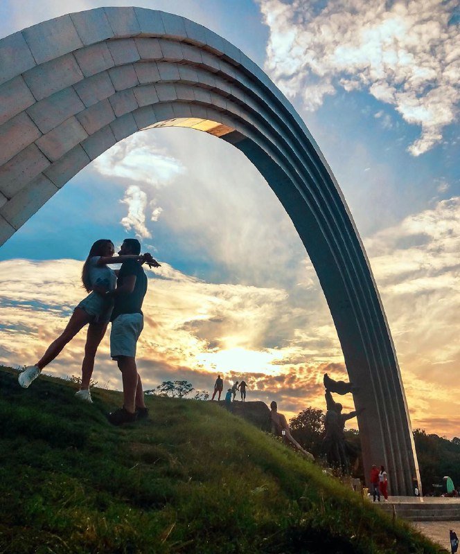 Любим ваши киевские lovestory. Фото: @dawunka 