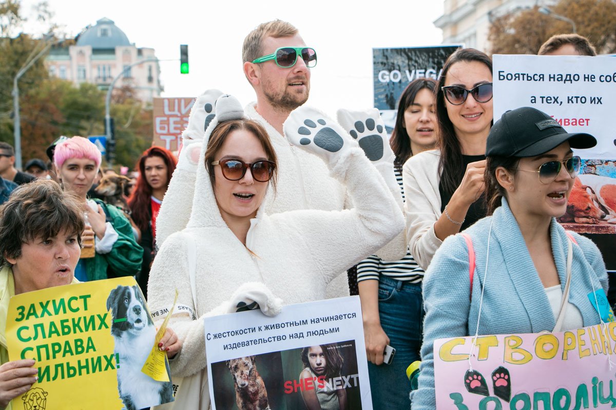 Акция прошла под лозунгом: Защита слабых - дело сильных Акция прошла под лозунгом: Защита слабых - дело сильных