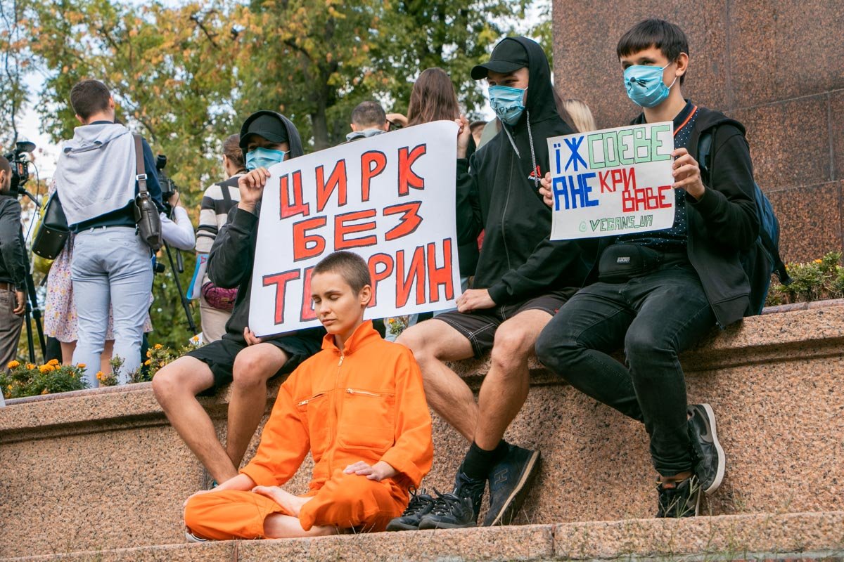 Марш был разношерстным 