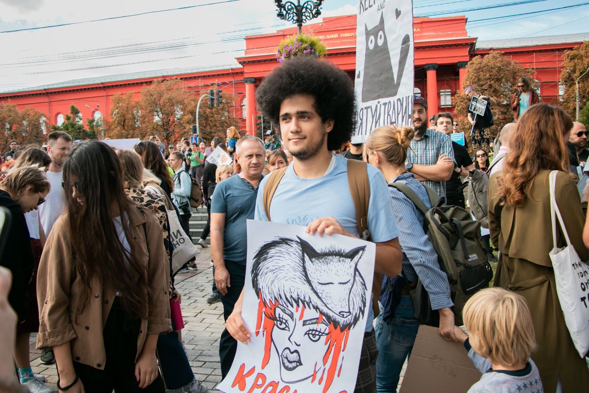 Носите свой мех, а не забирайте его у животных 