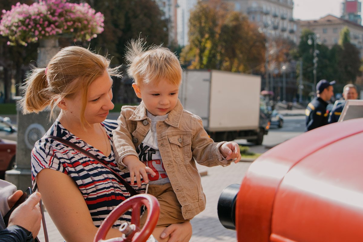 Самые маленькие жители Украины очень впечатлились экспонатами выставки