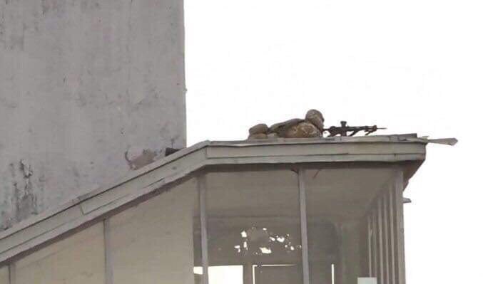 Снайперы на месте